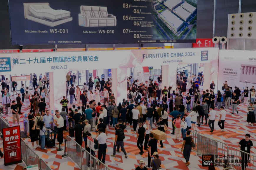2024年中国国际家具展海外访客突破2.8万人次,同比增长11.9%